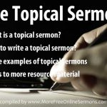 Free Topical Sermons