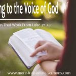 Sermons That Work From Luke 3