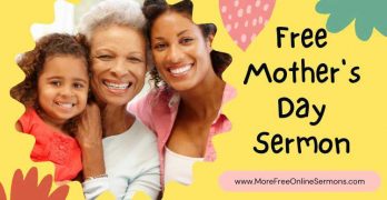 Free Mother's Day Sermon