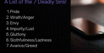 What are the 7 Deadly Sins?