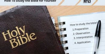 Studying the Bible For Yourself!