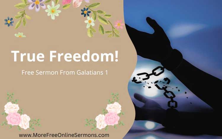 Free Bible Sermons From Galatians 1