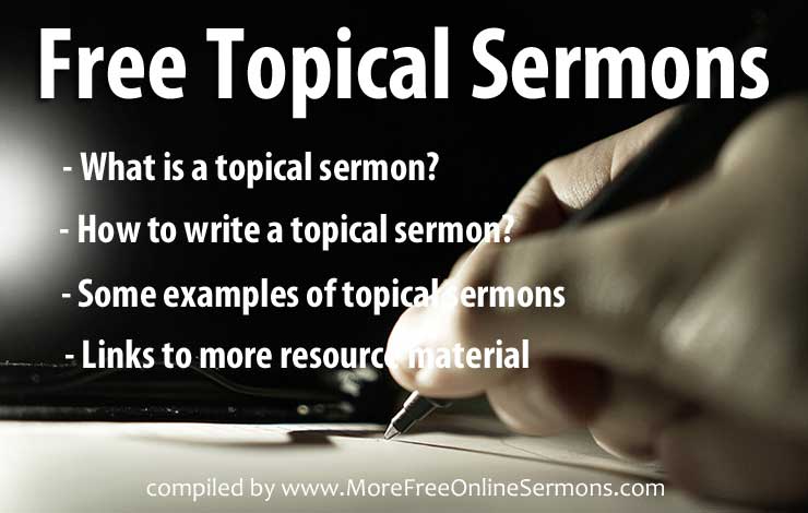 Free Topical Sermons