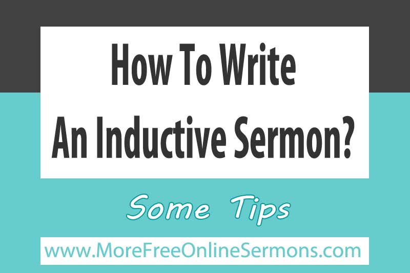 How To Prepare Inductive Sermons?